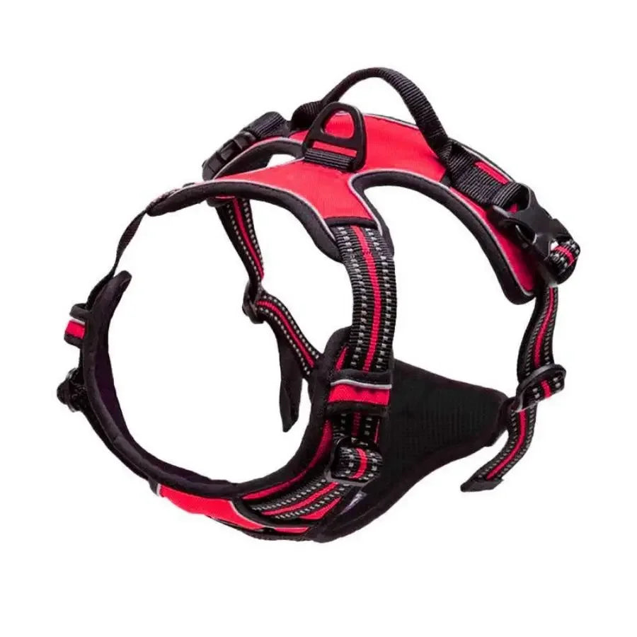 No Pull Dog Harness with Front Clip – Heavy Duty, Reflective & Easy Control Handle for Large Dogs. - FureverFriends