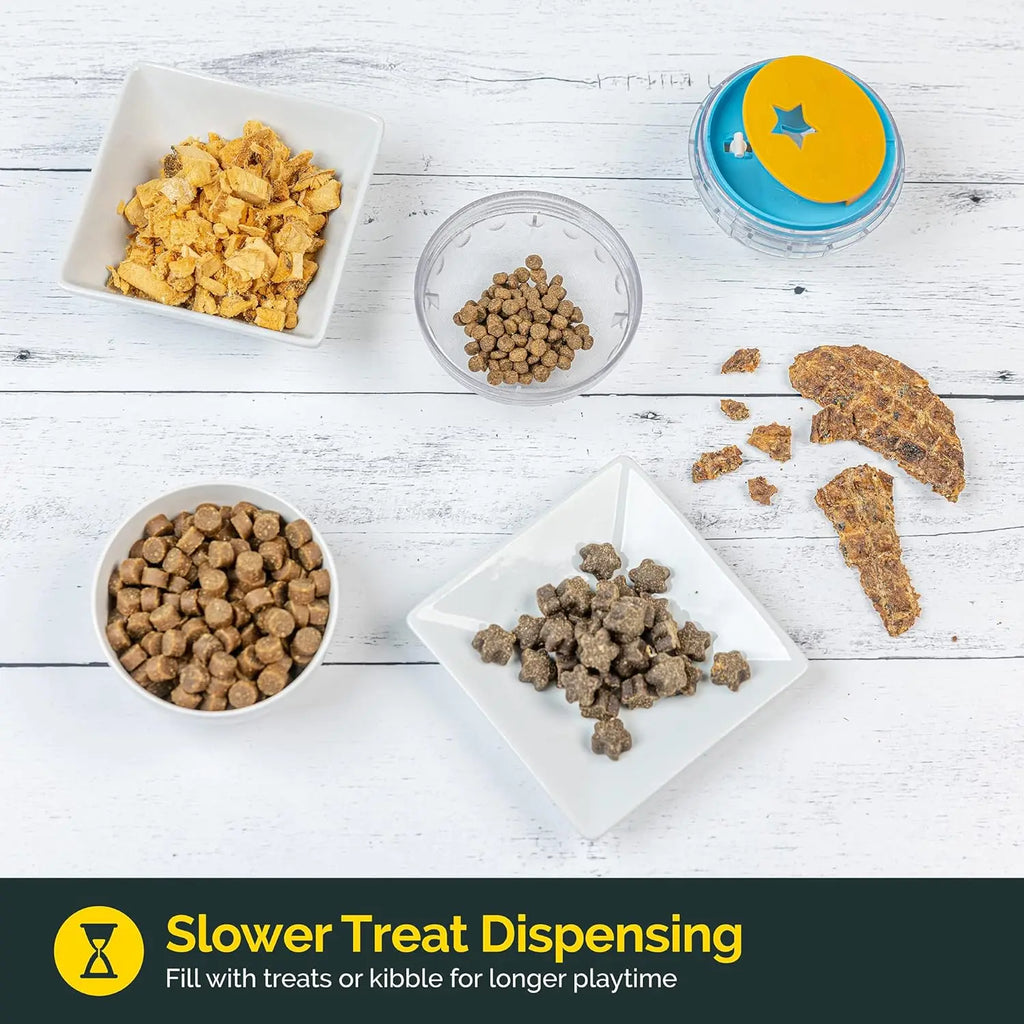 Smart IQ Treat Ball – Interactive Dog Toy for Fun, Training & Healthy Feeding
✔️ Stimulates mental & physical activity
✔️ Promotes slow, healthy digestion
✔️ Durable & safe for long-lasting play - FureverFriends