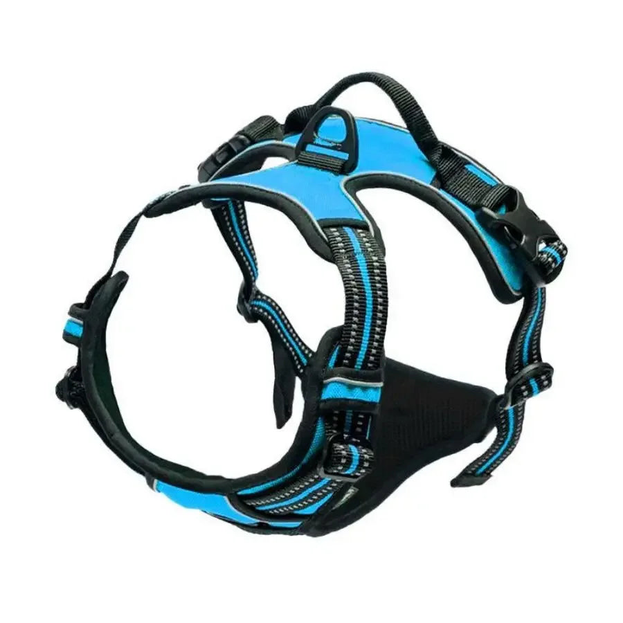 No Pull Dog Harness with Front Clip – Heavy Duty, Reflective & Easy Control Handle for Large Dogs. - FureverFriends