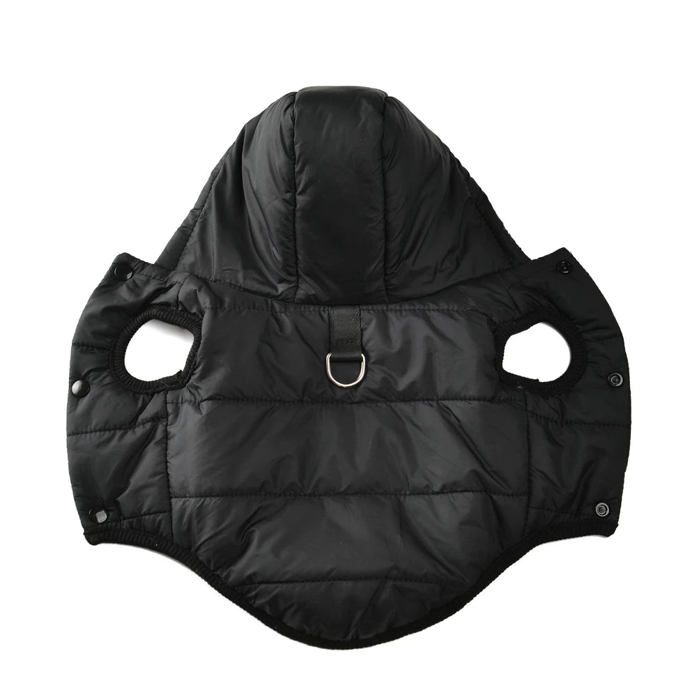 Warm Winter Dog Coat with Hoodie – Thick Cozy Jacket with D-Ring for Easy Walking

✔️ Perfect Warmth & Comfort: Made of thick fleece to keep your dog cozy in cold weather.
✔️ Practical Design: Built-in D-Ring for qu - FureverFriends