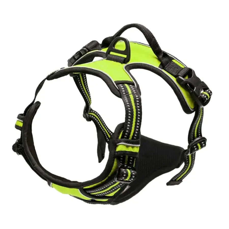 No Pull Dog Harness with Front Clip – Heavy Duty, Reflective & Easy Control Handle for Large Dogs. - FureverFriends