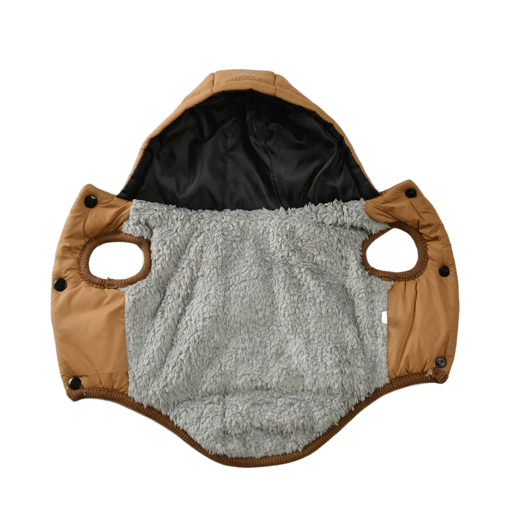 Warm Winter Dog Coat with Hoodie – Thick Cozy Jacket with D-Ring for Easy Walking

✔️ Perfect Warmth & Comfort: Made of thick fleece to keep your dog cozy in cold weather.
✔️ Practical Design: Built-in D-Ring for qu - FureverFriends