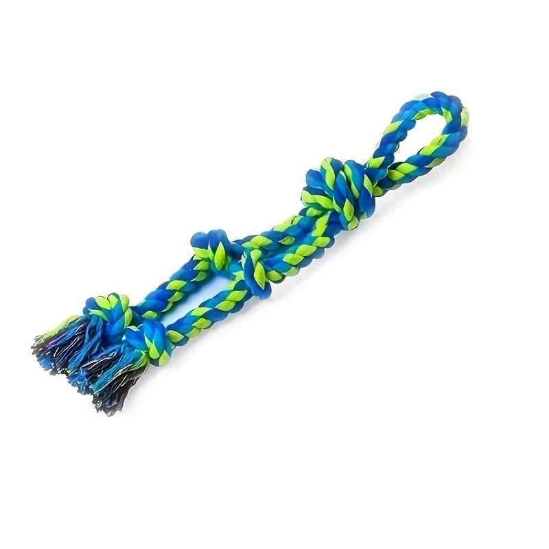 Durable Rope Tug Toy – Chew & Play Training Toy for Dogs
Durable & Safe for Chewing – made with tough, pet-safe cotton fibers.
 Perfect for Interactive Play – great for tug-of-war sessions with your dog. - FureverFriends